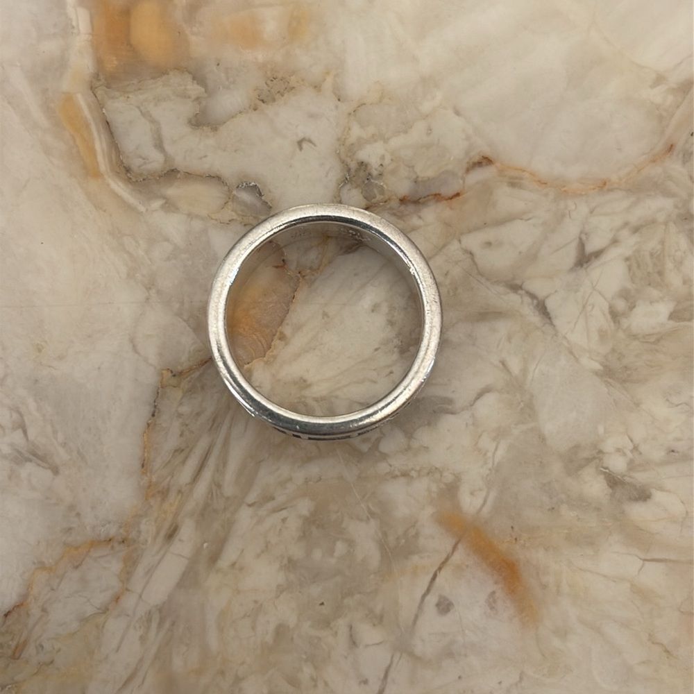 Tiffany & Co. Atlas Ring 925 Sterling Silver Vintage - Picture 5 of 8